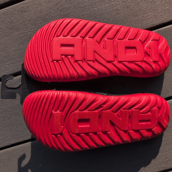 And 1 Adjustable Slip On Slides Size 7 Mens New With Tags - Picture 2 of 3